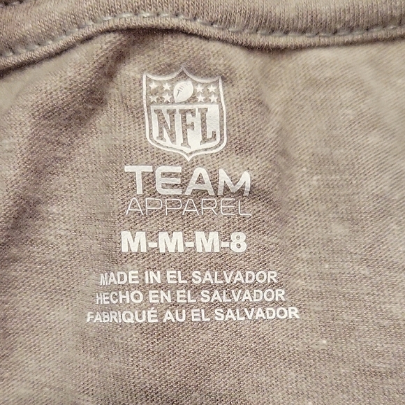 Seattle Seahawks Gray Long Sleeve Shirt SIZE 8 - Picture 2 of 5